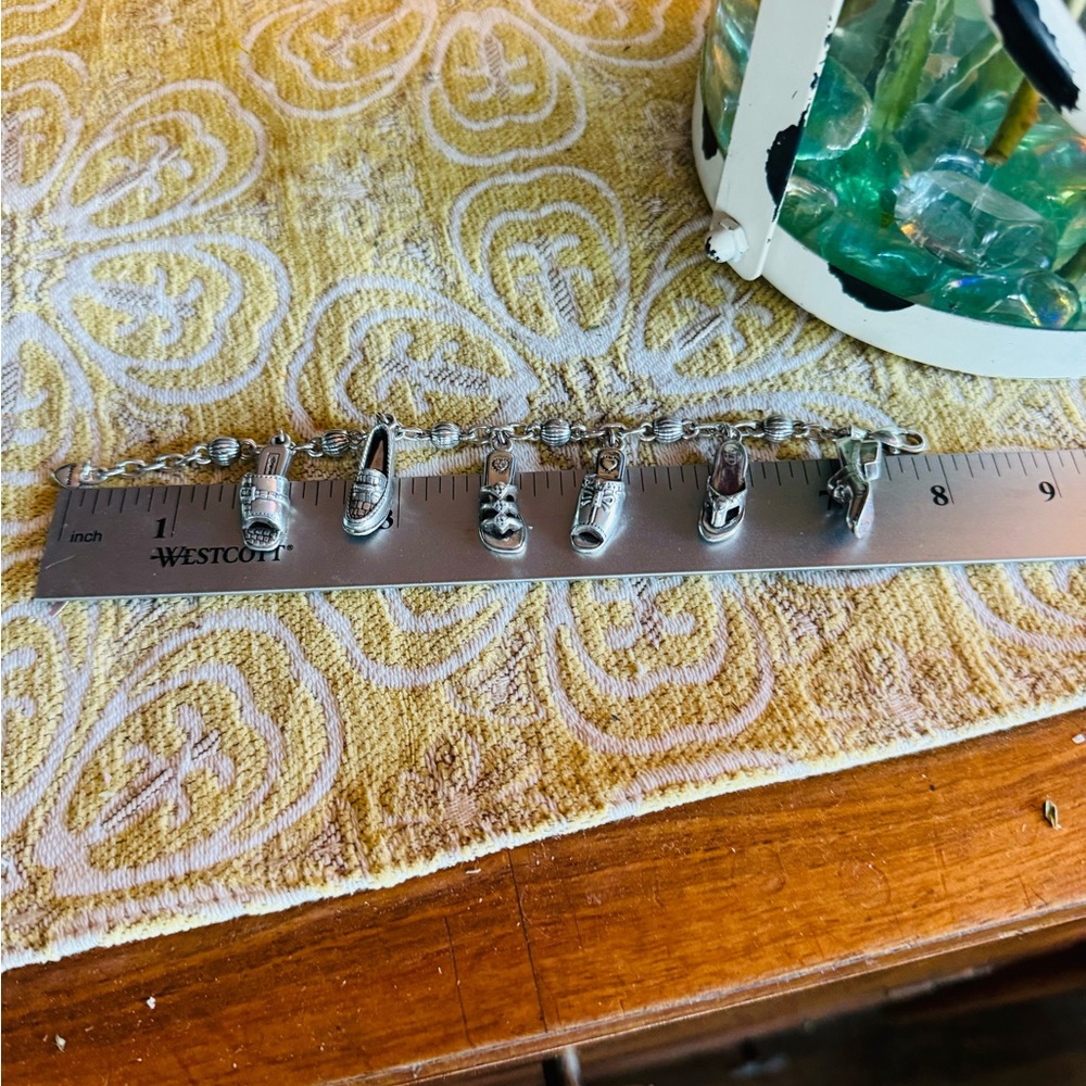NWOT - Vintage Brighton shoe lovers bracelet - Picture 3 of 5